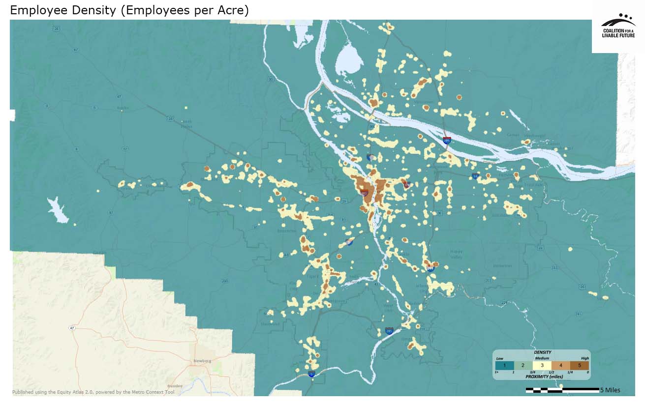 Employee Density (Per Acre)