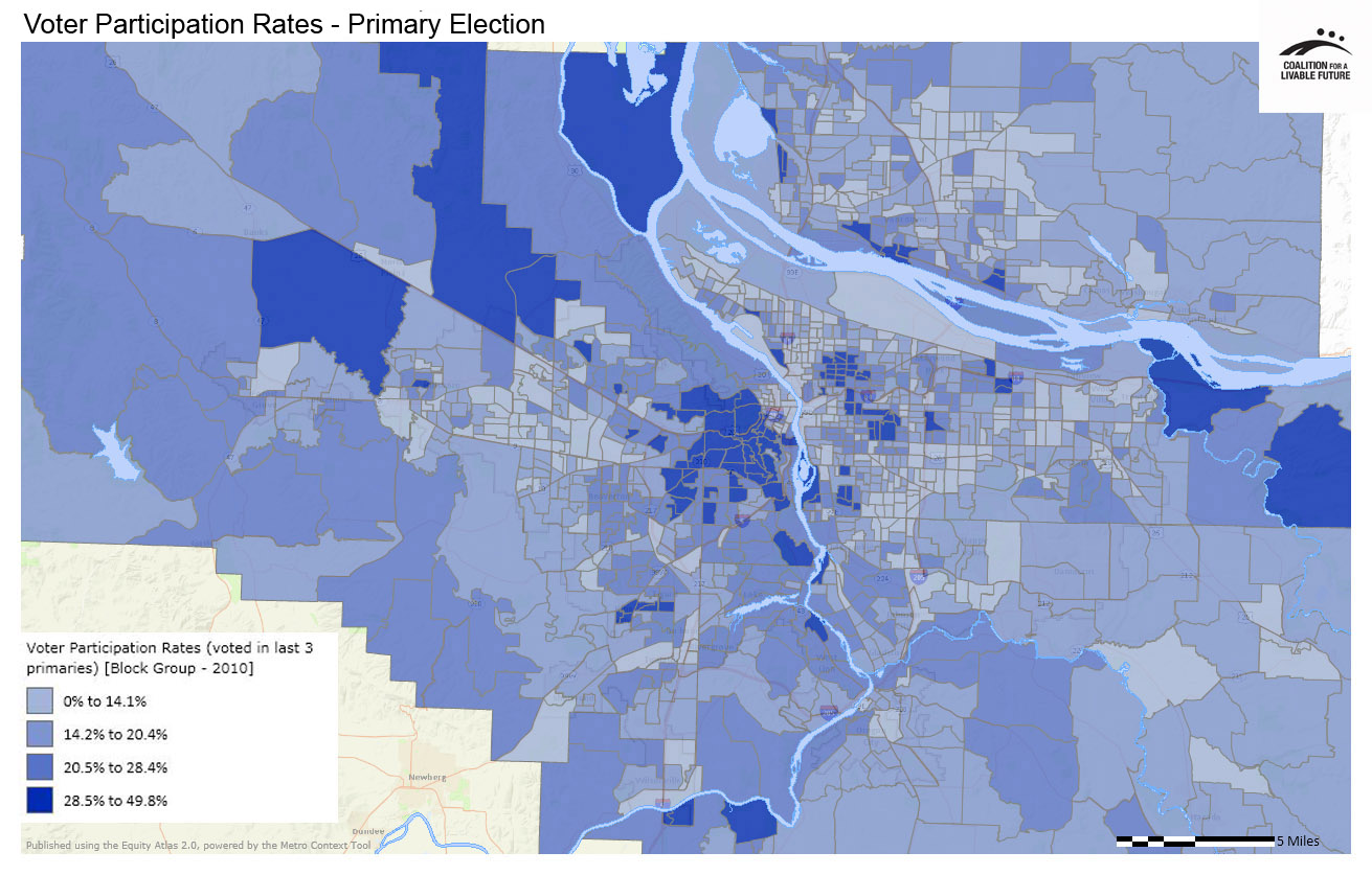 Voter Participation Rates - Primary Election 