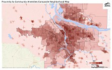 Proximity to Community Amenities Composite Neighborhood Map